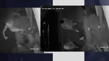 IMAGINI ȘOCANTE. Filmul crimei din Târgoviște. Lovitura fatală și ultimele clipe de agonie ale victimei
