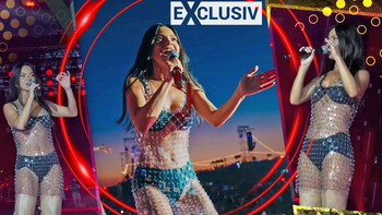 Inna, îmbrăcată cât să nu fie goală! Rochia de la 