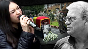 Moment copleșitor la înmormântarea lui Emeric Ienei! Ce a făcut nepoata regretatului antrenor, înainte ca sicriul cu (…)