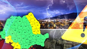 Nouă avertizare de vreme severă în România! 11 județe, în pericol în următoarele ore. ANM, detalii de ultim moment