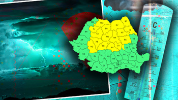 Vreme la extreme în România! Meteorologii anunță caniculă, furtuni violente și grindină. Care sunt zonele afectate (…)