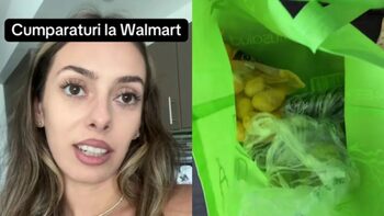 Cât a plătit o româncă din SUA pentru un coș plin de cumpărături. Multe produse sunt mai ieftine decât în România