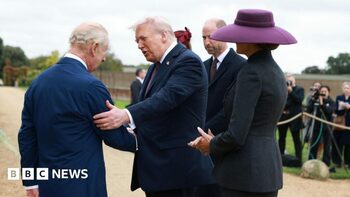 Donald și Melania Trump, primiți de Regele Charles și Regina Camilla la Castelul Windsor