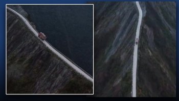 Drumul groazei. Orice greșeală pe această șosea însemnă moarte