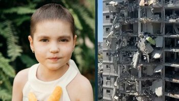 Povestea Nastiei, o fetiță din Ucraina ucisă de bombe în Israel, unde se refugiase pentru a se trata de cancer