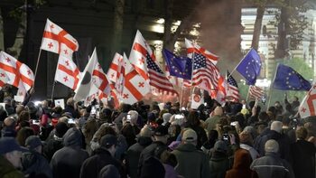 Mari proteste în Georgia la un an după alegerile controversate din octombrie 2024