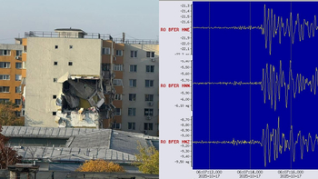 Explozia care a avut loc într-un bloc din Rahova în această dimineață, înregistrată de stațiile seismice ale INFP! (…)