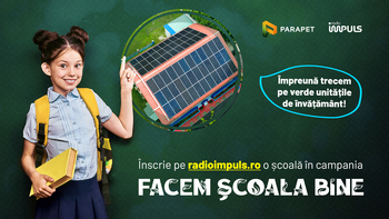 “Facem Şcoala Bine”, campania Radio Impuls, lansează o nouă provocare “verde”