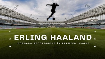 Erling Haaland egalează record după record în Premier League
