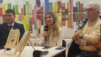 FOTO/VIDEO Lansare de carte la Gaudeamus: Daria Gușă prezintă volumul “Barometrul Puterii Geopolitice și Noua Ordine (…)