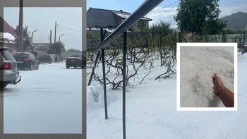 Fenomene meteo extreme în Neamț după ploaia cu grindină: Fotografii cu „zăpadă” depusă în toiul verii au fost (…)