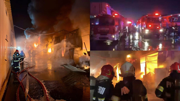 Dragonul Roșu, mistuit de un incendiu uriaș! Pompierii au luptat o noapte întreagă cu flăcările: a fost emis (…)