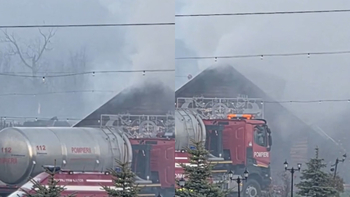 Incendiu puternic la o pensiune din Gura Humorului! O femeie a ars de vie în clădire