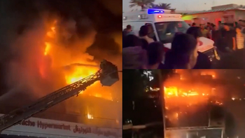 Incendiu devastator în Irak! Zeci de morți și răniți, după ce flăcările au cuprins un centru comercial