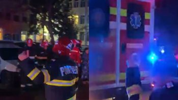 Incendiu la secția de Psihiatrie a Spitalului Județean Hunedoara! A fost activat Planul Roșu de Intervenție