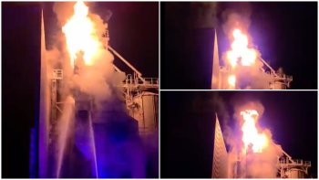 Incendiu puternic într-o localitate din Tulcea! Operațiunea de stingere este în plină desfășurare