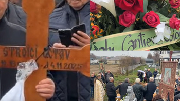 Imaginile durerii de la înmormântarea lui Octav Stroici! Românul în vârstă de 66 de ani a fost condus pe ultimul (…)