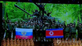 Fotografii cu Kim Jong-un care își prezintă omagiul soldaților nord-coreeni uciși în războiul din Ucraina, (…)