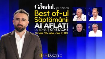 Gândul prezintă Best Of Ai aflat! Cu Ionuț Cristache – vineri, 25 iulie, de la ora 15.00
