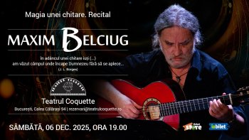 Magie în seara de Sf. Nicolae cu Maxim Belciug