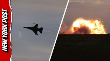 (Video) Un avion de vânătoare al armatei poloneze s-a prăbușit în timpul pregătirilor pentru un spectacol aerian
