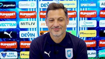Mirel Rădoi și Carlos Mora au prefațat meciul „U” Craiova – Hermannstadt