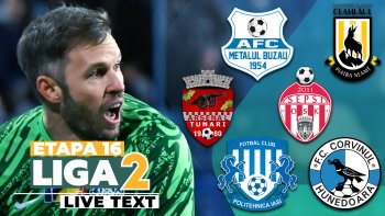 Metalul Buzău – Ceahlăul și CS Tunari – Sepsi OSK se dispută ACUM. Covăsnenii au o nouă șansă să urce pe podiumul (…)