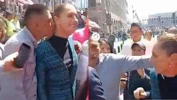 Imaginile șocante cu momentul în care președinta Mexicului este hărțuită în plină stradă! Agresorul a fost arestat: (…)