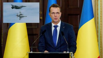 Ionuț Moșteanu (MApN): „Piloții români de F-16 au avut aprobarea să doboare drona Rusiei!“