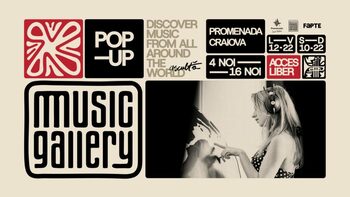 Music Gallery – un proiect unic dedicat muzicii, prezent la Promenada Craiova