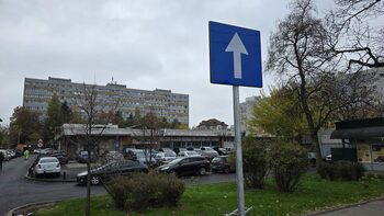 O altă stradă din Sectorul 1, transformată în sens unic
