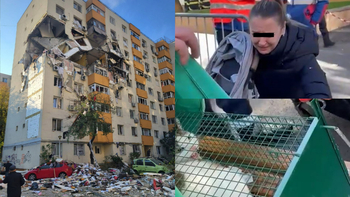 Lacrimi de bucurie după explozia din Rahova! O pisică a fost salvată de sub ruine și a fost reunită cu familia ei. (…)