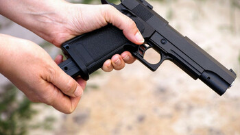 7.000 de lei amendă pentru un bărbat care a tras cu un pistol cu bile într-un căţel