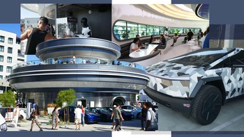 The Tesla Diner, primul restaurant retro-futuristic deschis de Elon Musk: Clienții pot mânca burgeri, se pot uita la (…)