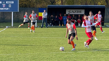 Gabriel Tamaș a debutat oficial la echipa din Liga 4! “Lume multă, atmosferă frumoasă. Trebuie să creștem ligile (…)