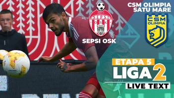 Sepsi OSK – CSM Olimpia se joacă de la ora 14:00. Trupa lui Burcă pare să aibă o misiune ușoară în fața ”lanternei (…)