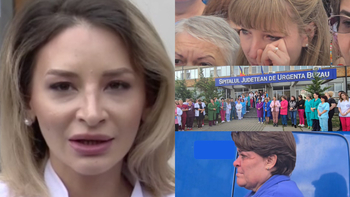 Scene sfâșietoare în fața spitalului din Buzău, după moartea Ștefaniei Szabo! Colegii doctoriței, îngenuncheați de (…)