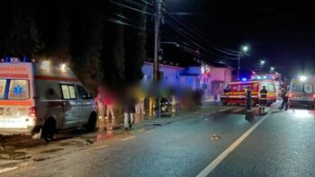 Trei tineri, spulberați pe trecerea de pietoni de un șofer băut. O fată e în stare gravă