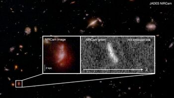 Telescopul Webb a surprins cea mai clară imagine de până acum cu nașterea galaxiilor