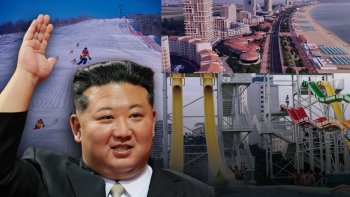 În ciuda sancțiunilor internaționale, Coreea de Nord construiește zgârie-nori, stațiuni de lux și plaje de vis. (…)