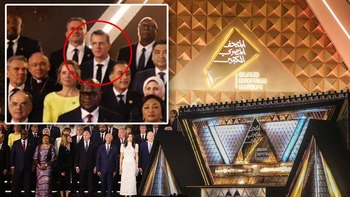 Ministrul Apărării, Ionuț Moșteanu, surprins la inaugurarea-spectacol a Marelui Muzeu al Egiptului. Oficialul român (…)