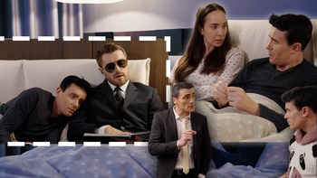 Nicușor Dan, parodiat la el acasă. Povești de adormit președinți sau ce face șeful statului când nu-l vede nimeni