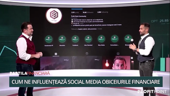 Alexandru Chirilă la „Pastila Financiară”: „Social media a devenit o oglindă greșită despre ce ar trebui să însemne (…)
