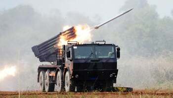 Momentul în care ucrainenii doboară o rachetă Iskander cu sistemul anti-dronă Vampire. „Demonstrație de forță”