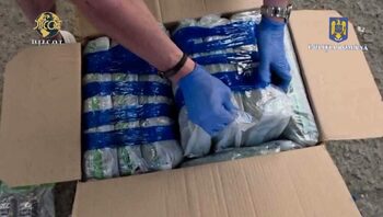 Bărbat prins în timp ce transporta nouă kilograme de canabis