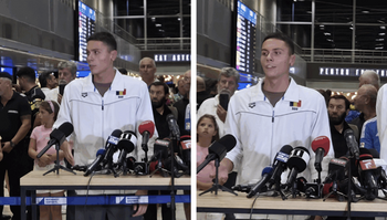 David Popovici s-a întors în România! Primele declarații după ce a câștigat două medalii de aur: ”Simți tensiunea (…)