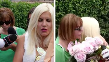 Elena Udrea, întâmpinată de o femeie misterioasă la poarta penitenciarului. Cine este de fapt Dorina Gonț