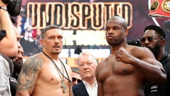 De pe front, în ring. Campionul ucrainean de categorie grea va lupta astăzi pe Wembley, în fața a 100.000 de spectatori