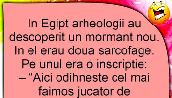 Bancul de sâmbătă | Descoperirea din Egipt