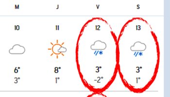 Lista orașelor din România în care ninge începând de vineri, 12 decembrie, potrivit meteorologilor Accuweather